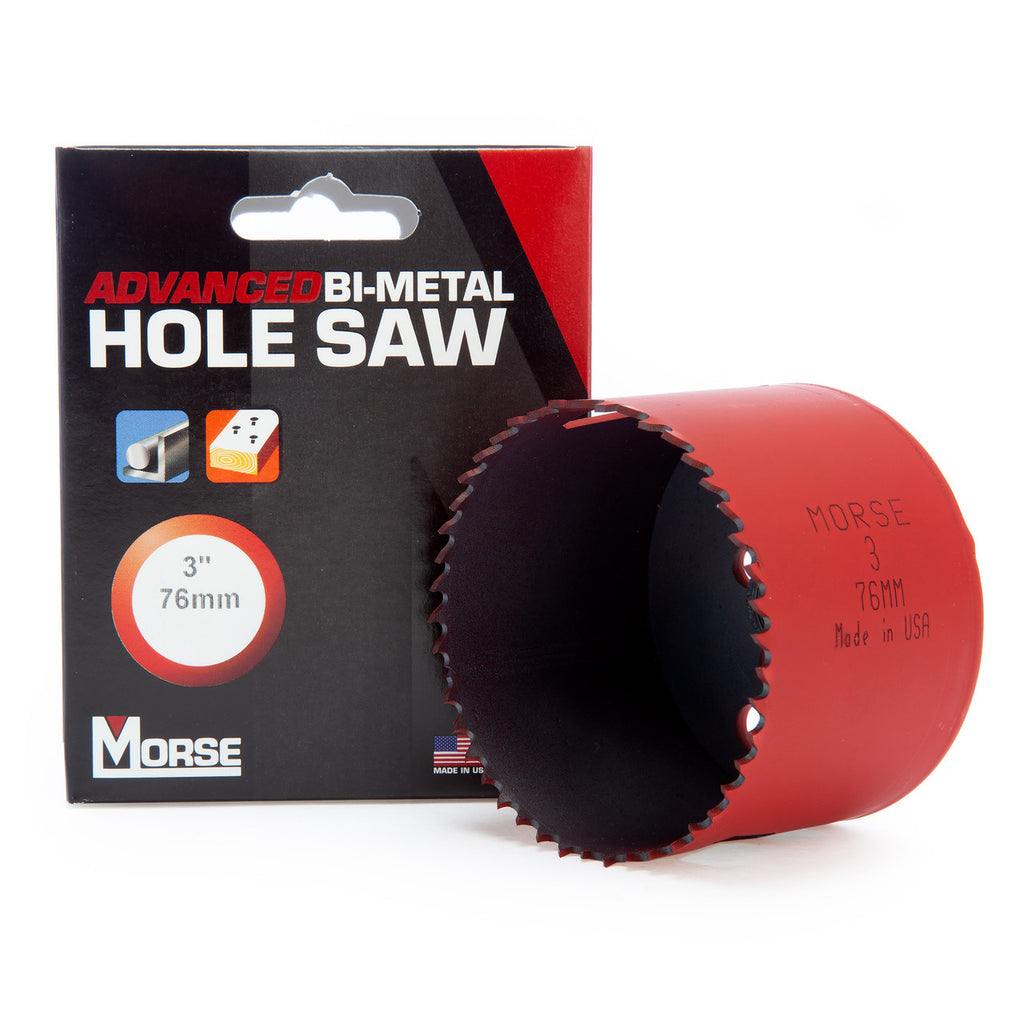 Morse MHS48 (177481) Advanced Bi-Metal Hole Saw 3in - 76mm Diameter 2