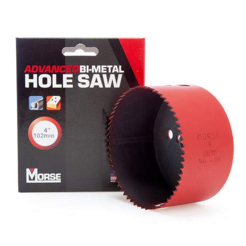 Morse MHS64 (177641) Advanced Bi-Metal Hole Saw 4in - 102mm Diameter 2