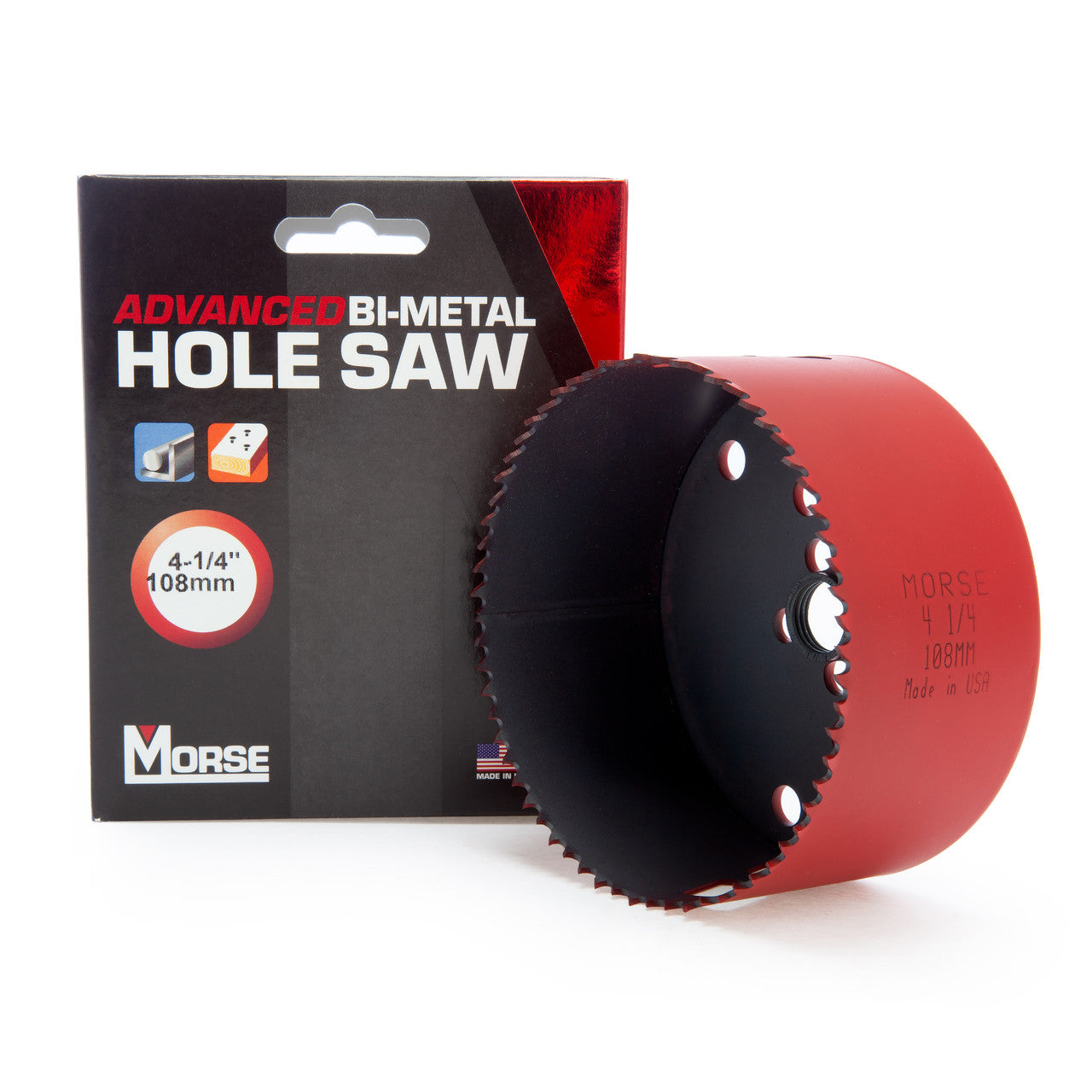 Morse MHS68 (177689) Advanced Bi-Metal Hole Saw 4. 1/4in - 108mm Diameter 2