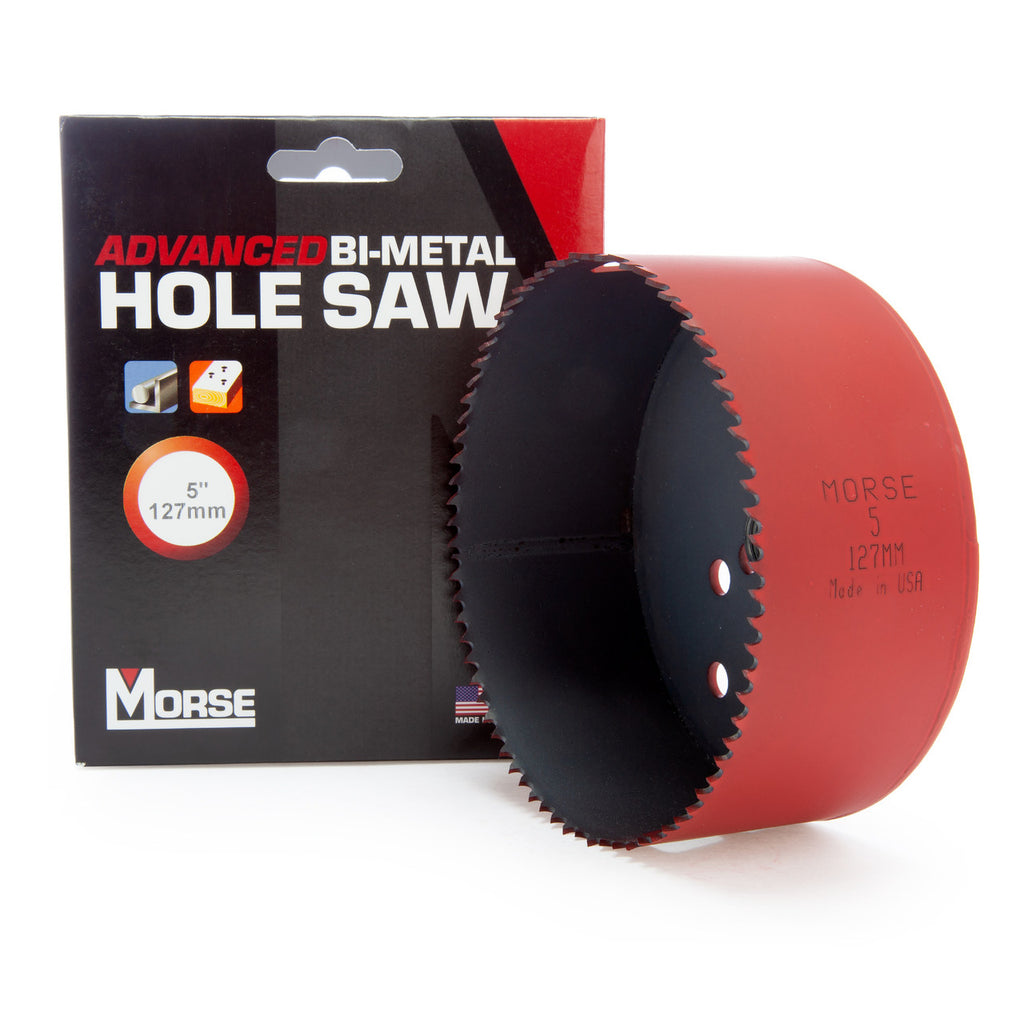 Morse MHS80 (177801) Advanced Bi-Metal Hole Saw 5in - 127mm Diameter 2