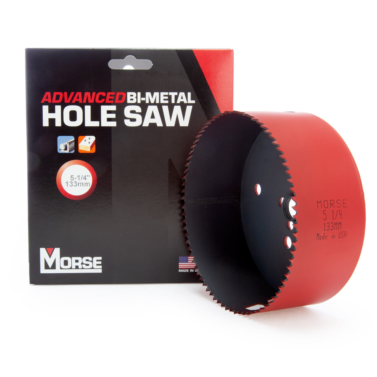 Morse MHS84 (177849) Advanced Bi-Metal Hole Saw 5. 1/4in - 133mm Diameter 2