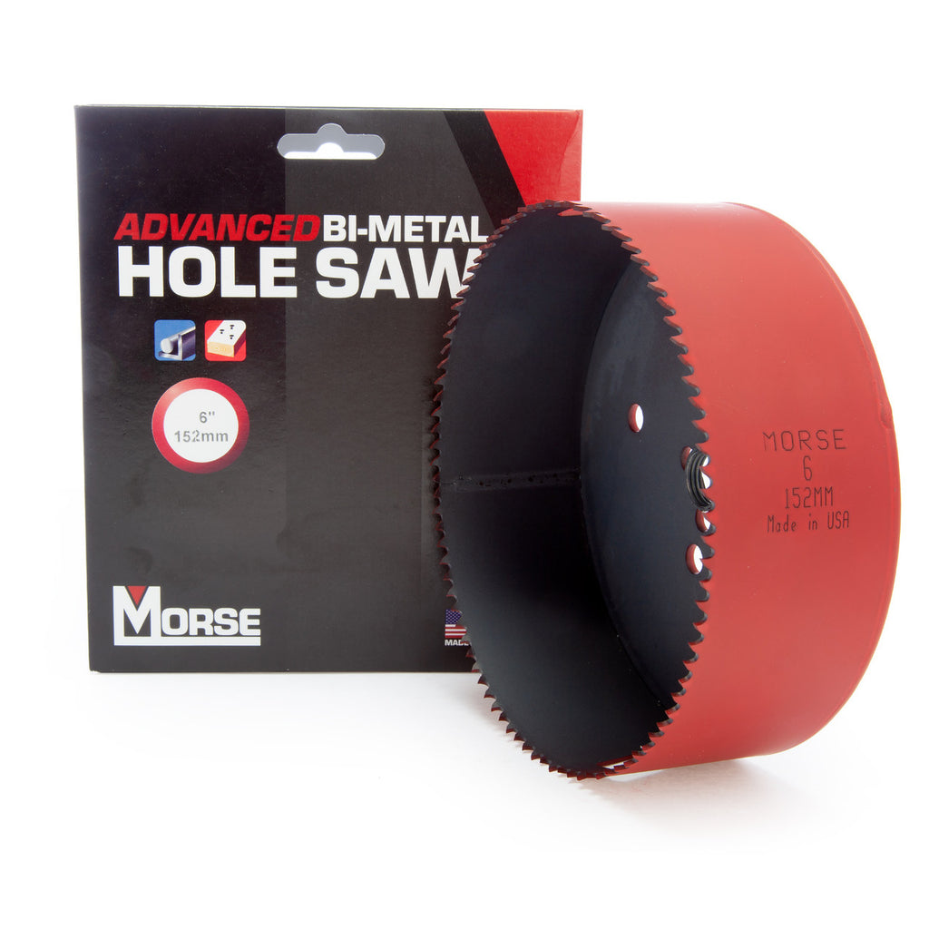Morse MHS96 (177962) Advanced Bi-Metal Hole Saw 6in - 152mm Diameter 2