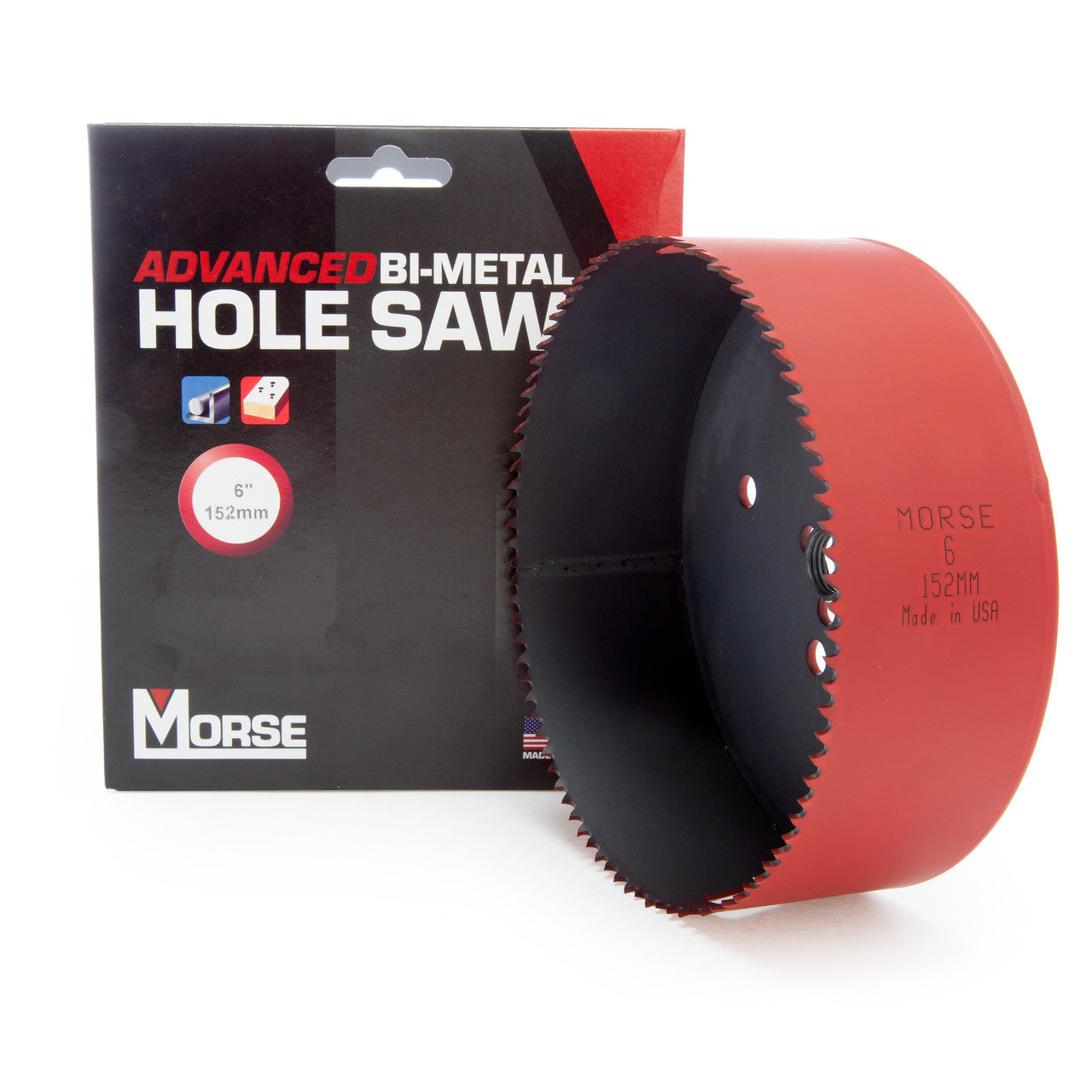 Morse MHS96 (177962) Advanced Bi-Metal Hole Saw 6in - 152mm Diameter 2