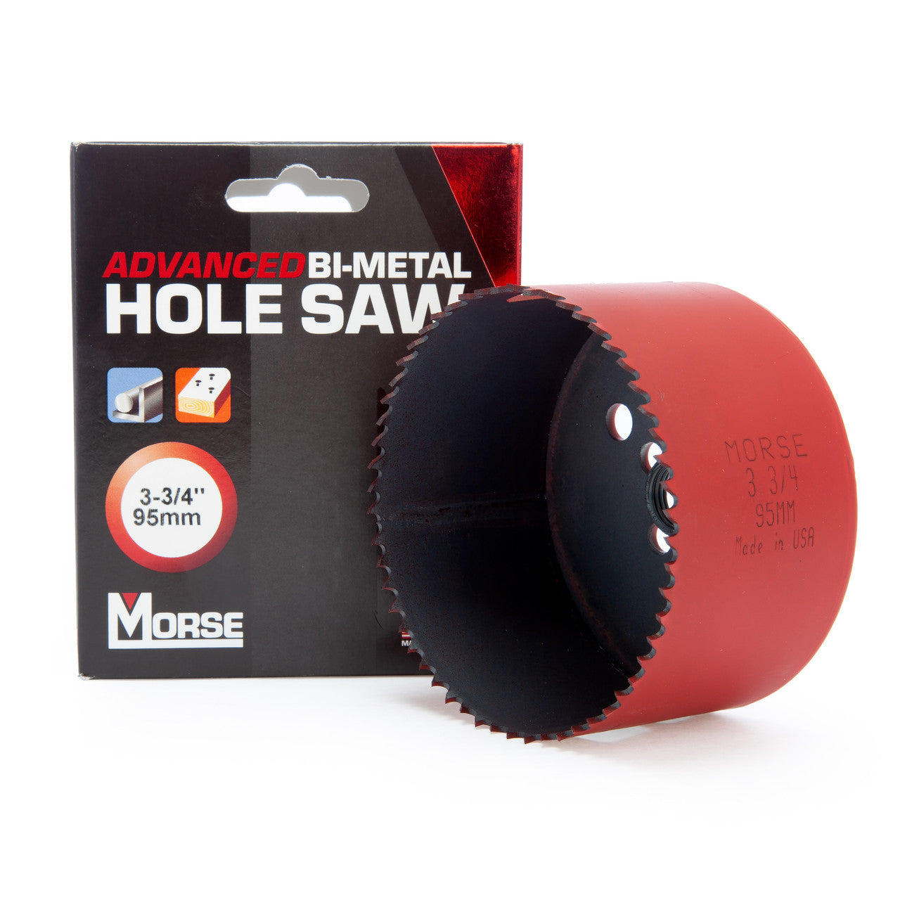 Morse MHS60 (177603) Advanced Bi-Metal Hole Saw 3. 3/4in - 95mm Diameter 2