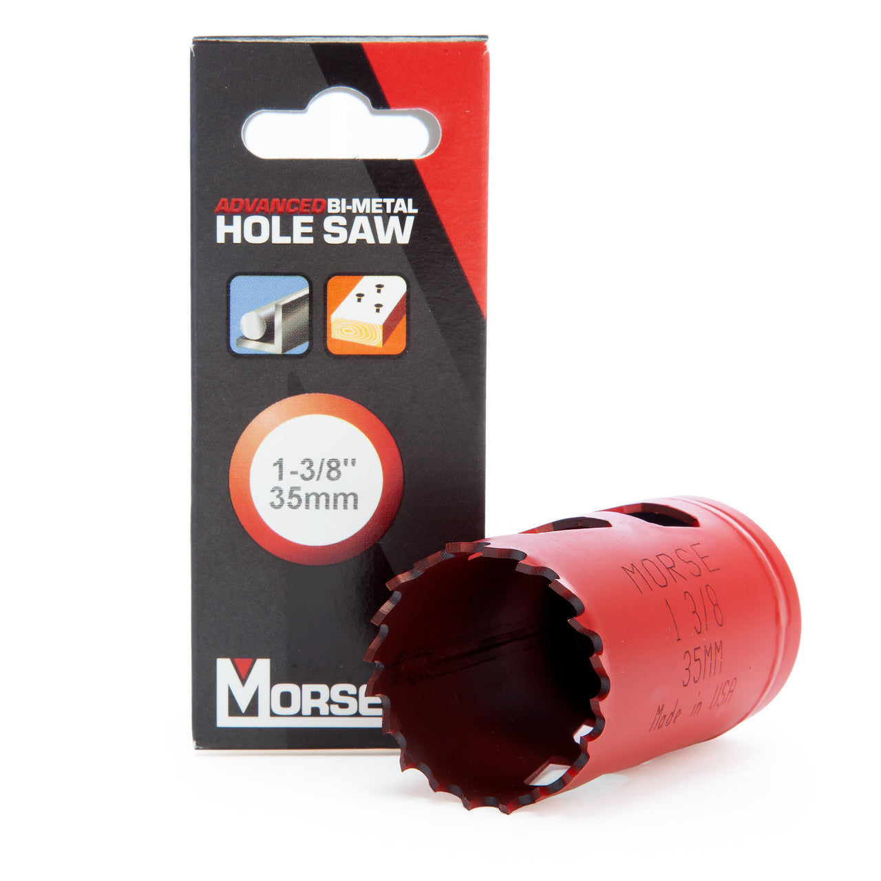 Morse MHS22 (177221) Advanced Bi-Metal Hole Saw 1. 3/8in - 35mm Diameter 2
