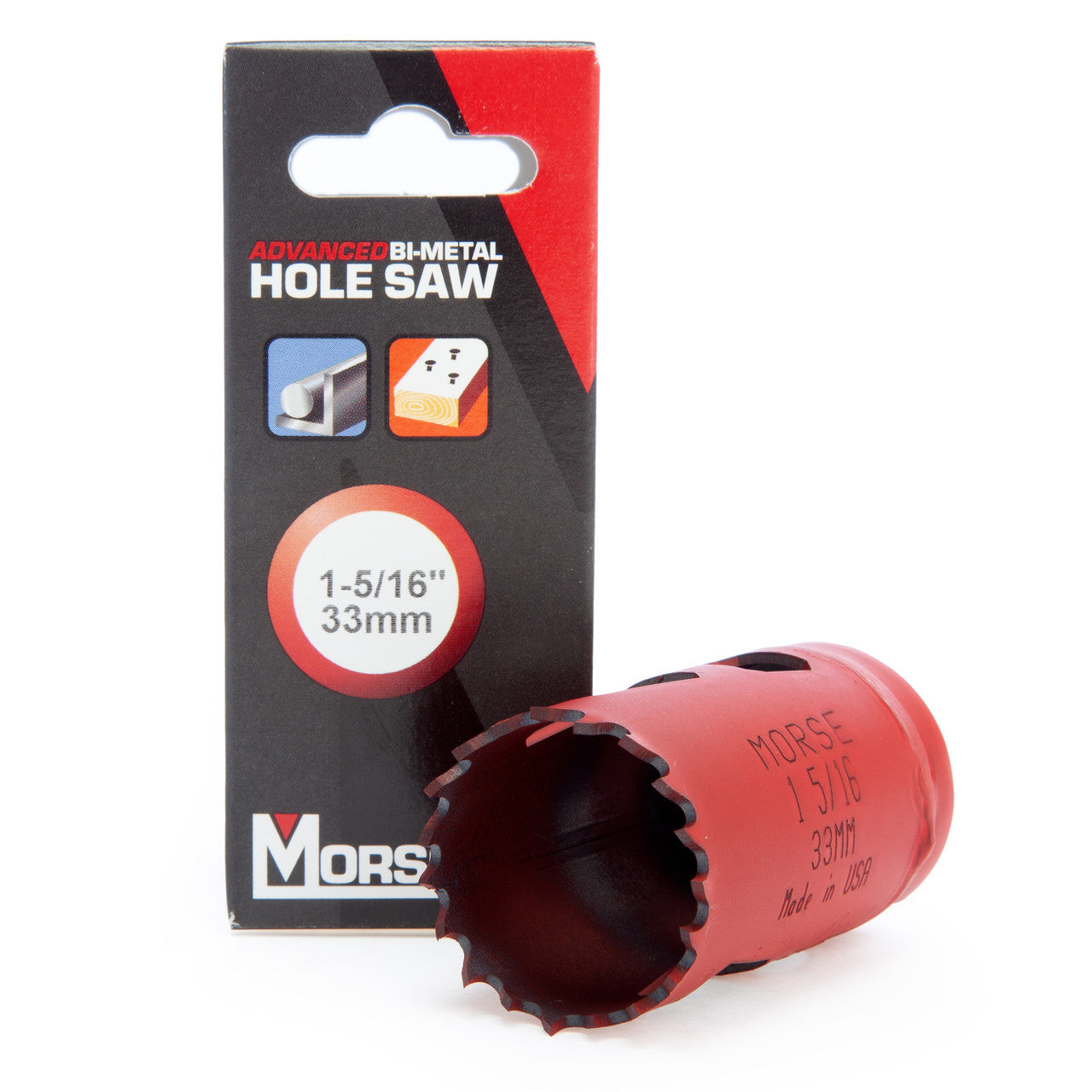 Morse MHS21 (177214) Advanced Bi-Metal Hole Saw 1. 5/16in - 33mm Diameter 2