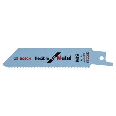 Bosch S522EF (2608656012) Reciprocating Saw Blades for Metal (Pack of 5)