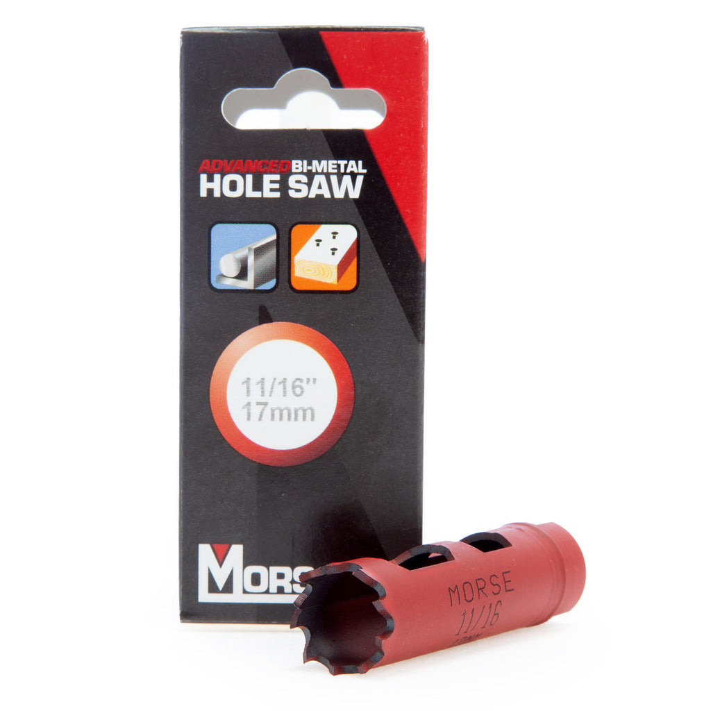 Morse MHS11 (177115) Advanced Bi-Metal Hole Saw 11/16in - 17mm Diameter 2