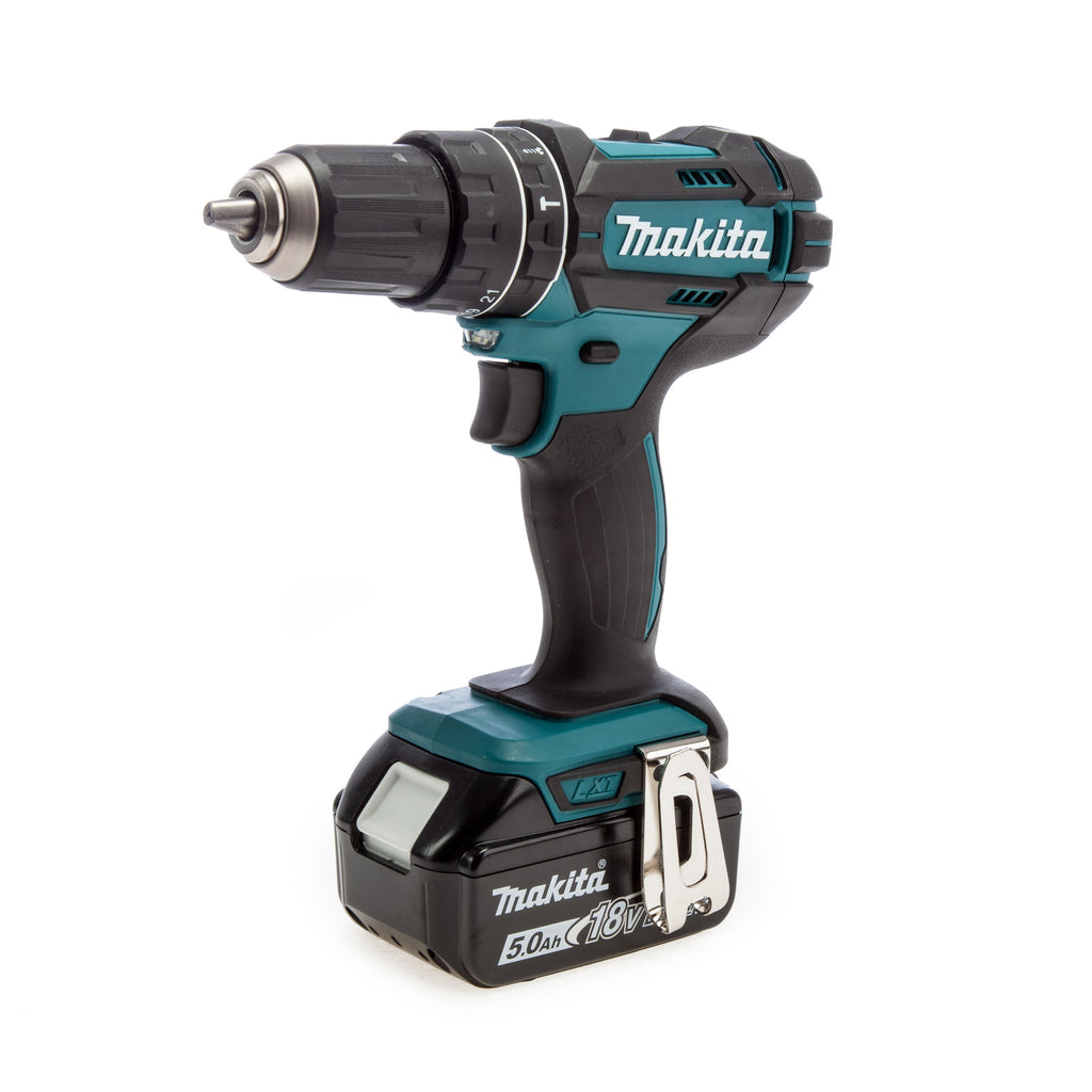 Makita DLX2137PTJ LXT 18V Combi Drill & SDS+ Rotary Hammer Twin Pack (4 x 5.0Ah Batteries)
