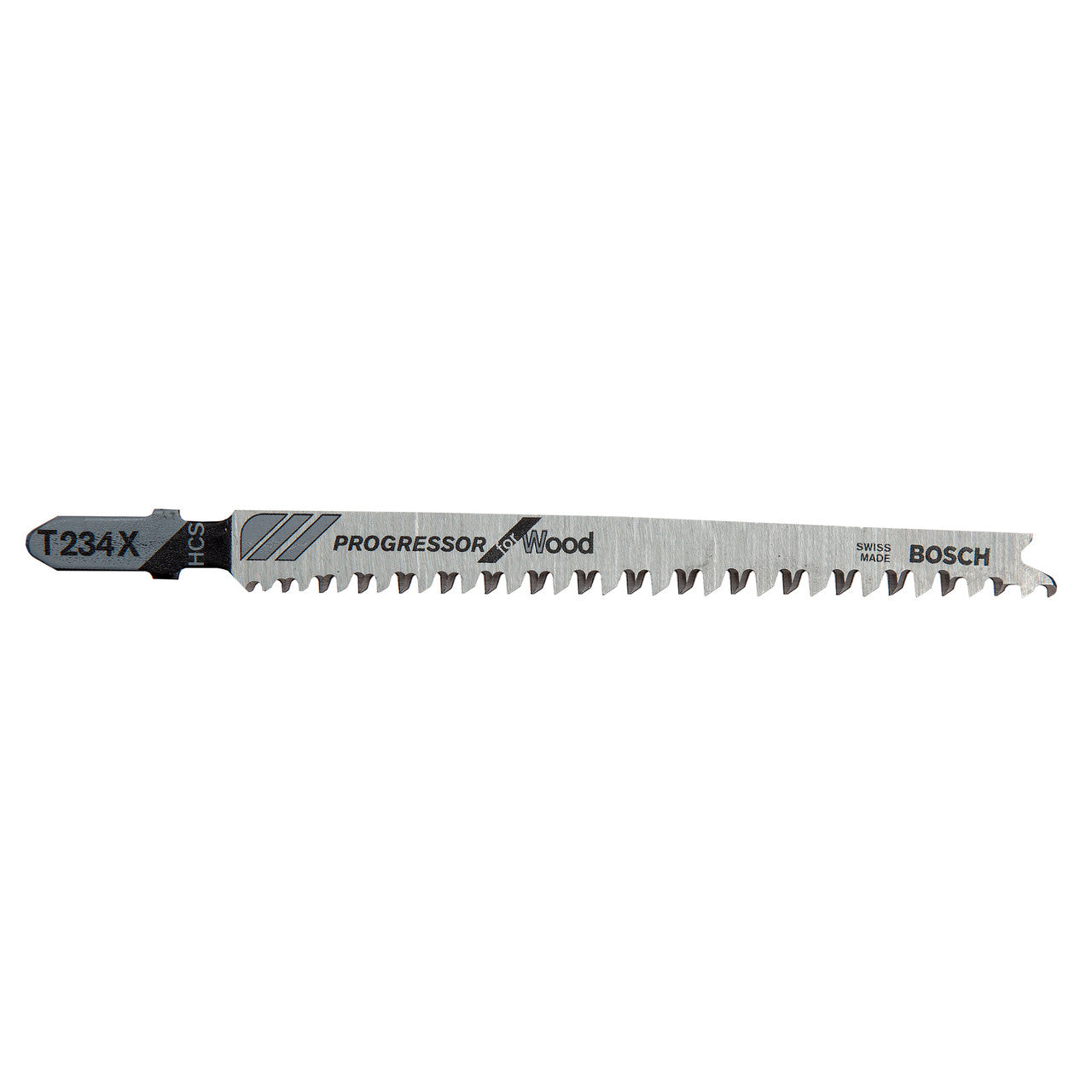 Bosch T234X Jigsaw Blades HCS Progressor for Wood (5 Pack)