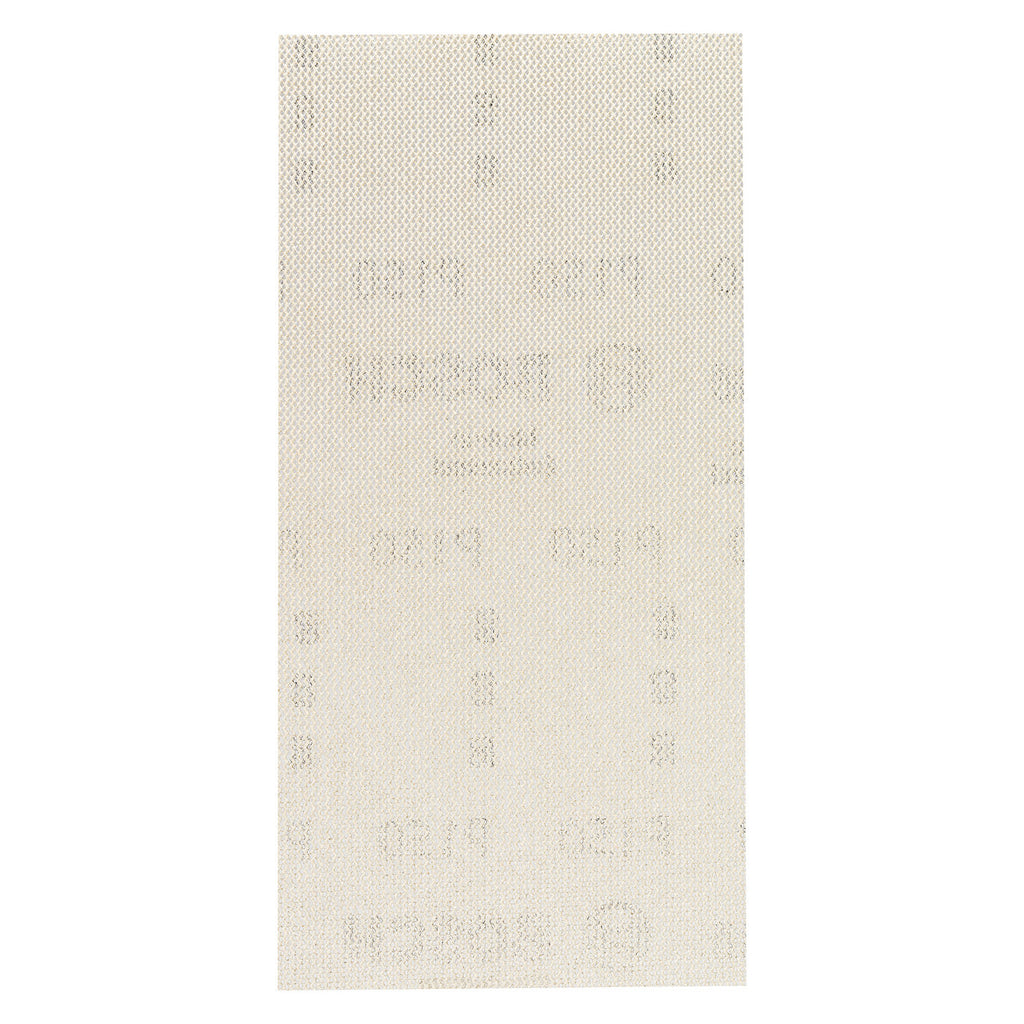 Bosch 2608621237 Sanding Net Sheets M480 Best for Wood and Paint 93 x 186mm 1/3 Sheet 150 Grit (Pack Of 10)