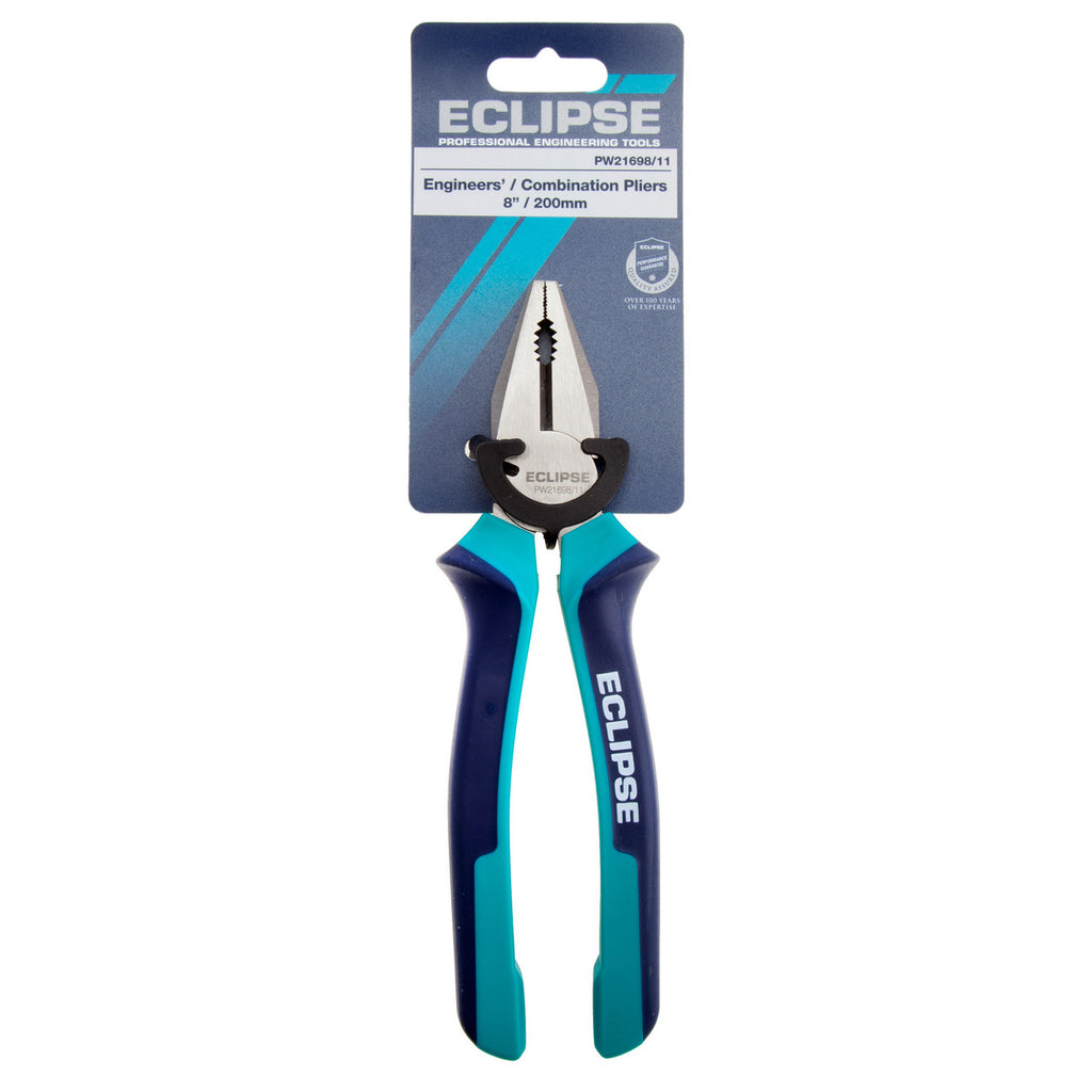 Eclipse PW21698/11 Engineers' / Combination Pliers 8 Inch / 200mm 3