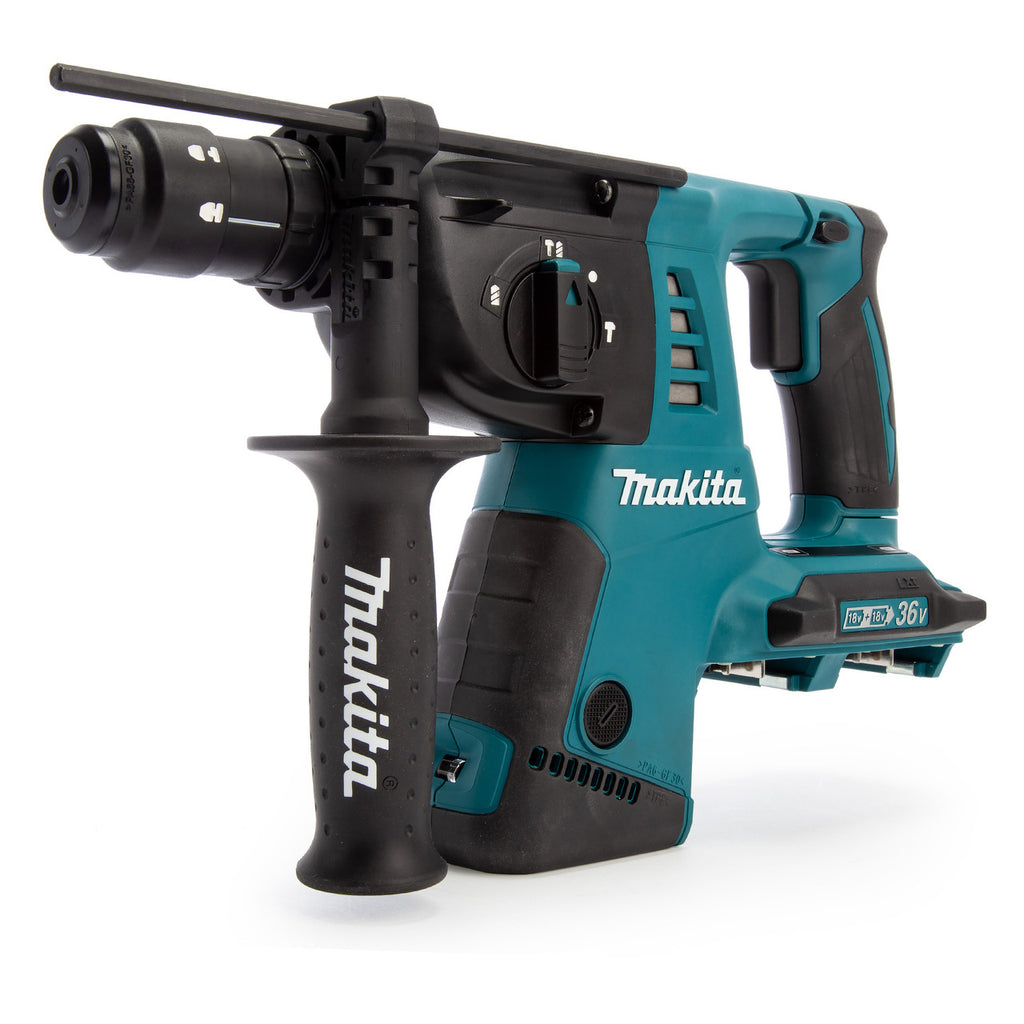 Makita DHR264ZJ 36V LXT SDS Plus Rotary Hammer Drill (Body Only) Accepts 2 x 18V Batteries