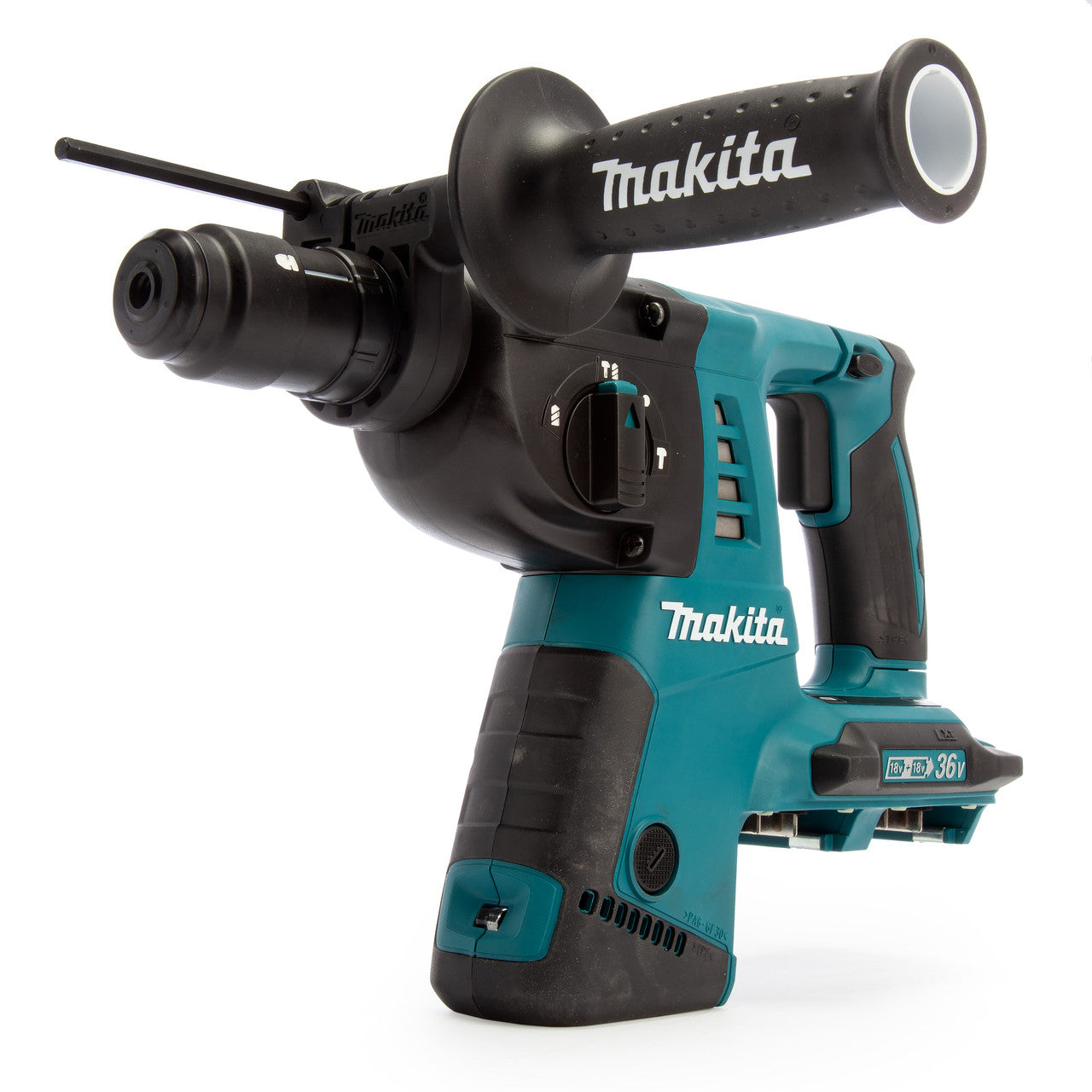 Makita DHR264ZJ 36V LXT SDS Plus Rotary Hammer Drill (Body Only) Accepts 2 x 18V Batteries 3