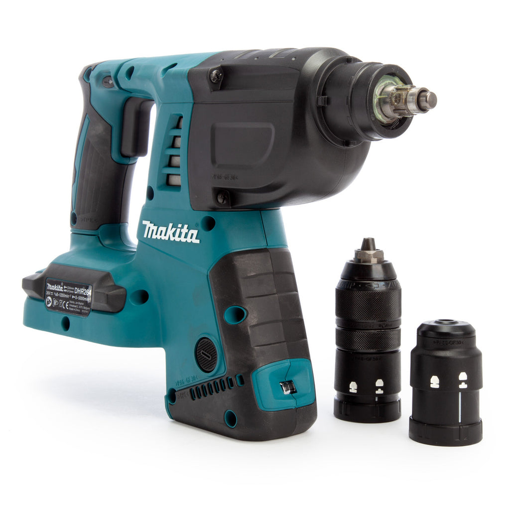 Makita DHR264ZJ 36V LXT SDS Plus Rotary Hammer Drill (Body Only) Accepts 2 x 18V Batteries 4