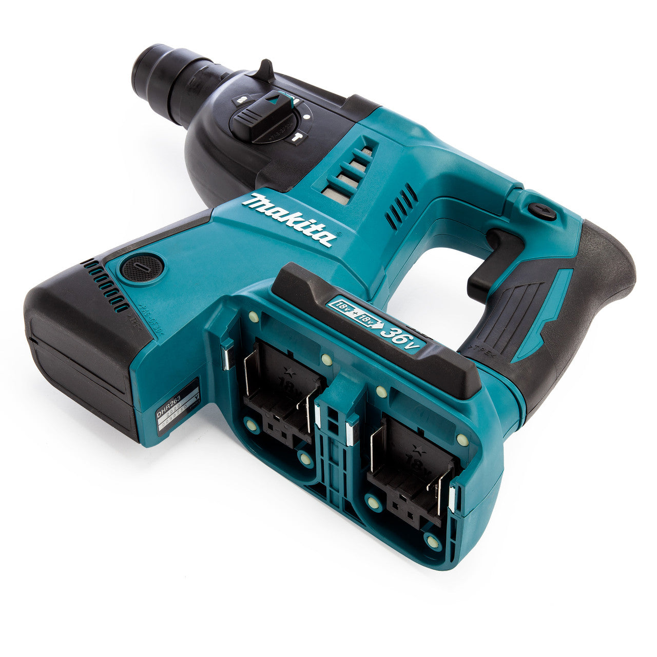 Makita DHR263ZJ 36V LXT SDS Plus Rotary Hammer Drill (Body Only) Accepts 2 x 18V Batteries 6