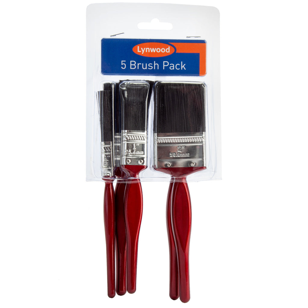 Lynwood BR099TM Paint Brush Set (Pack of 5) 2