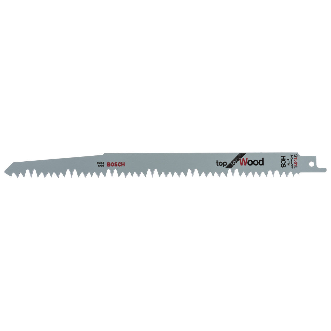 Bosch S1531L (2608650613) Reciprocating Saw Blade for Wood 240mm (Pack Of 2)