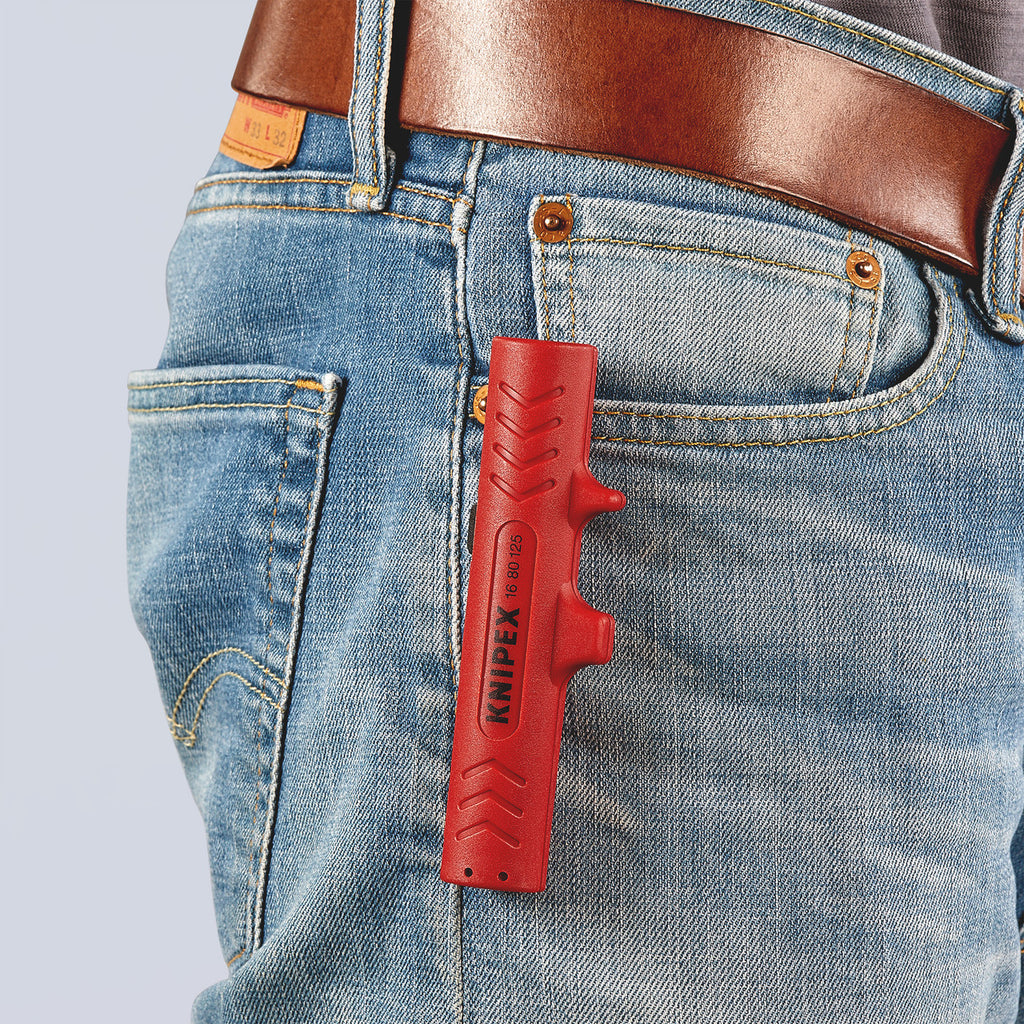 Knipex 1664125SB Stripping Tool for Flat and Round Cables 4
