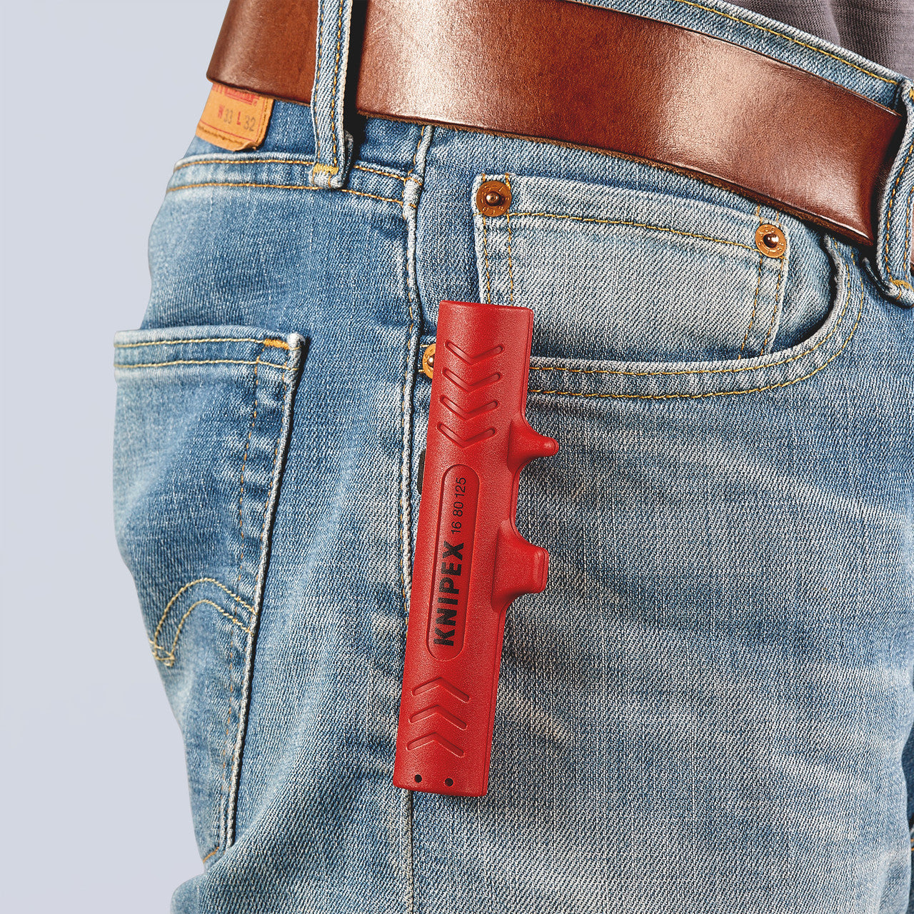 Knipex 1664125SB Stripping Tool for Flat and Round Cables 4