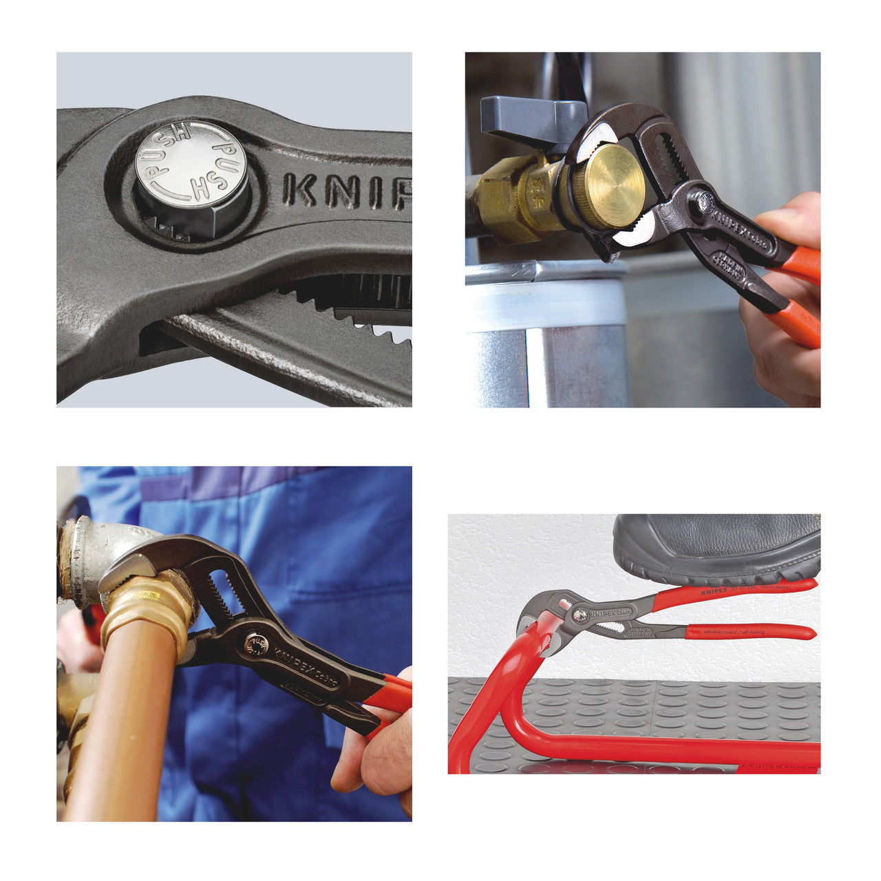 Knipex 8702250SB Cobra Hightech Water Pump Pliers 250mm 3