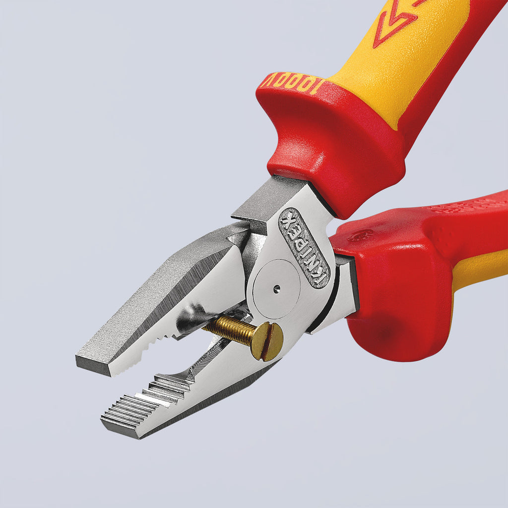  Knipex 0206200SB Combination Pliers VDE 1000V 200mm 4