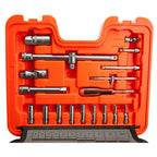 Bahco S800 1/4" & 1/2" Drive Metric and Imperial Socket Set (77 Piece)