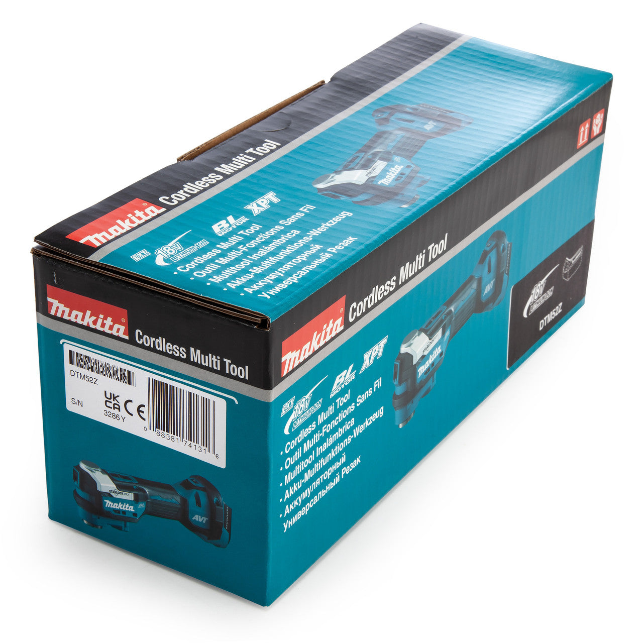 Makita DTM52Z 18V LTX BL Multi Tool (Body Only) 6