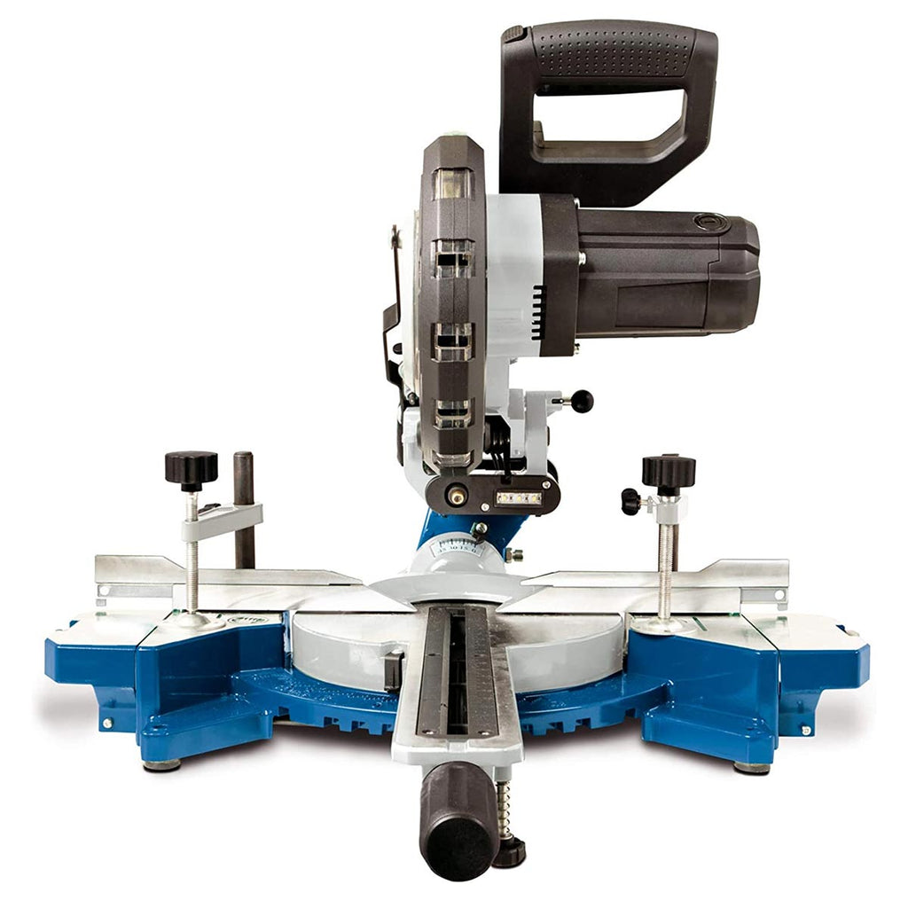 Scheppach HM216 216mm Sliding Compound Mitre Saw with 2 Blades (240V)