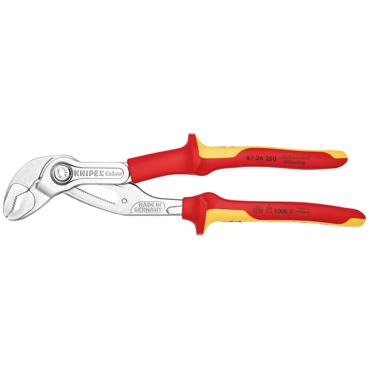 Knipex 8726250SB Cobra Hightech Water Pump Pliers VDE 1000V 250mm 2