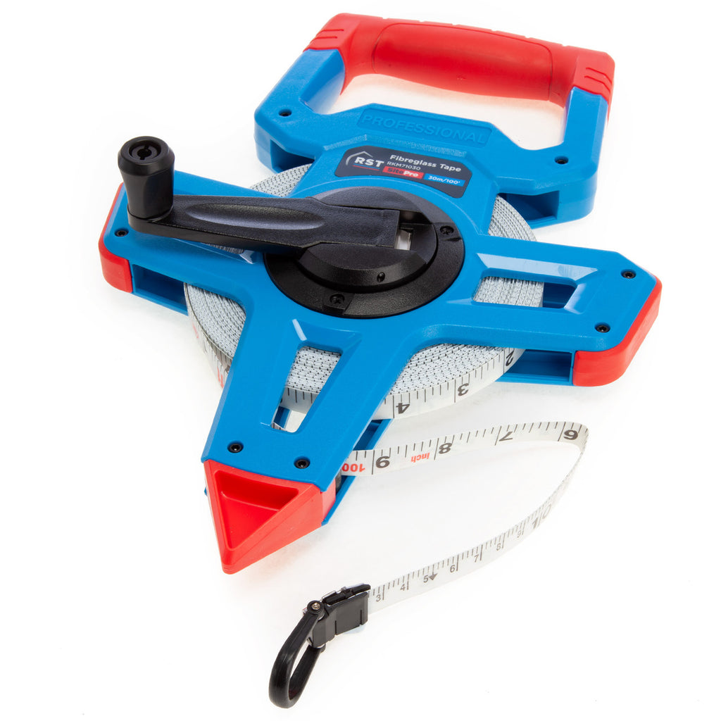 RST RKM71030 Metric/Imperial Fibreglass Open Framed Tape Measure 30m 2