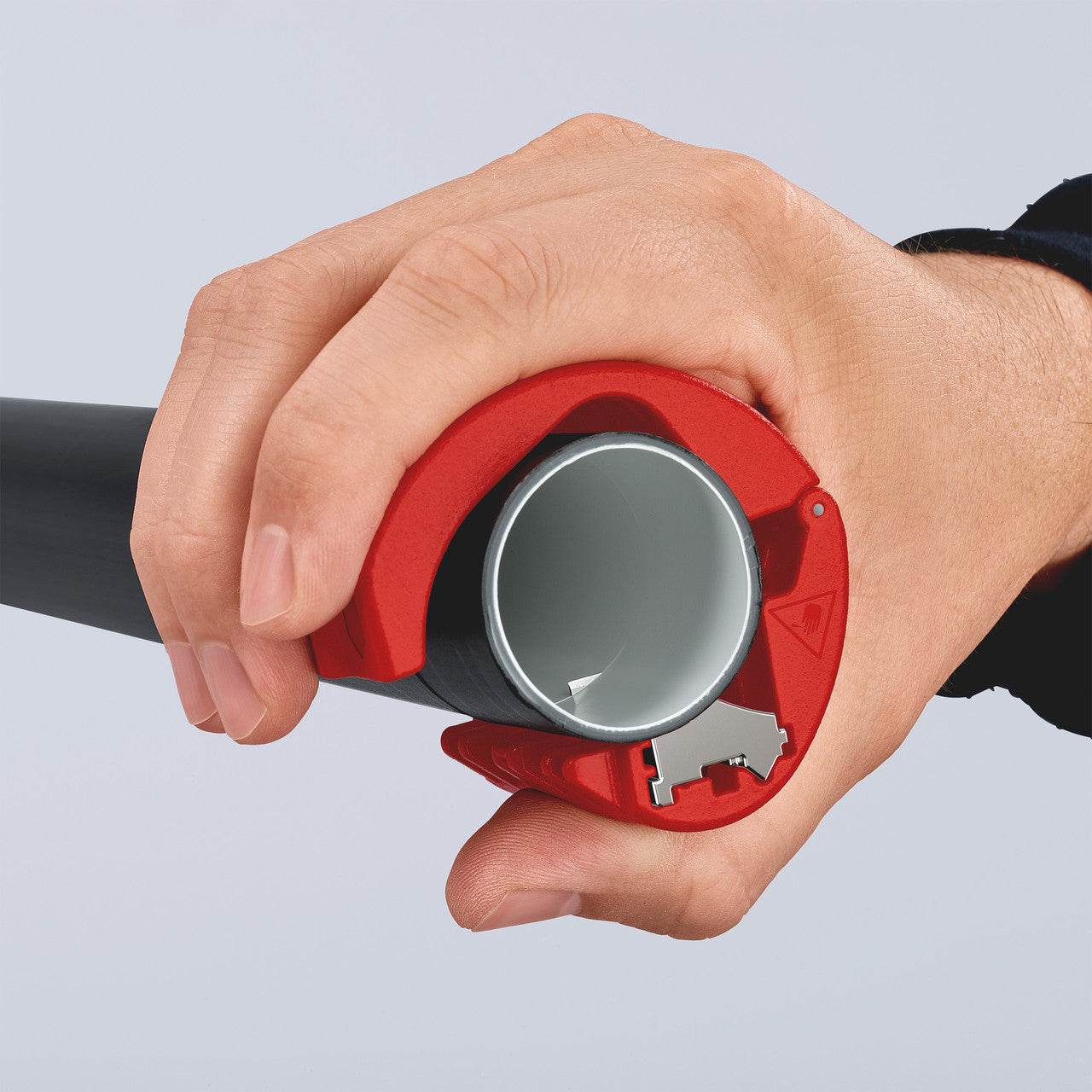 Knipex 902210BK BiX Cutter for Plastic Pipes and Sealing Sleeves 20-50mm 10