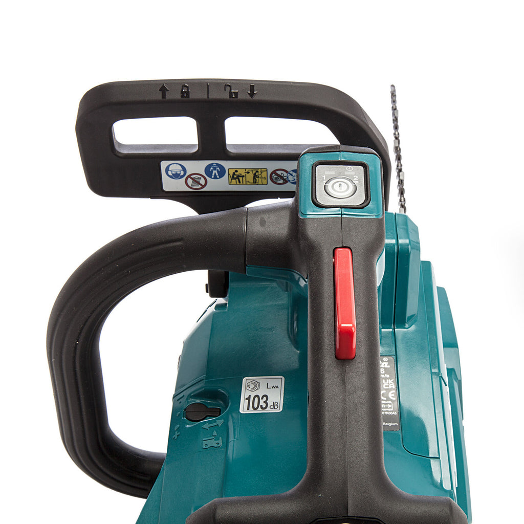 Makita DUC256Z 36V Top Handle Chainsaw 250mm (Body Only) - Accepts 2 x 18V Batteries 4