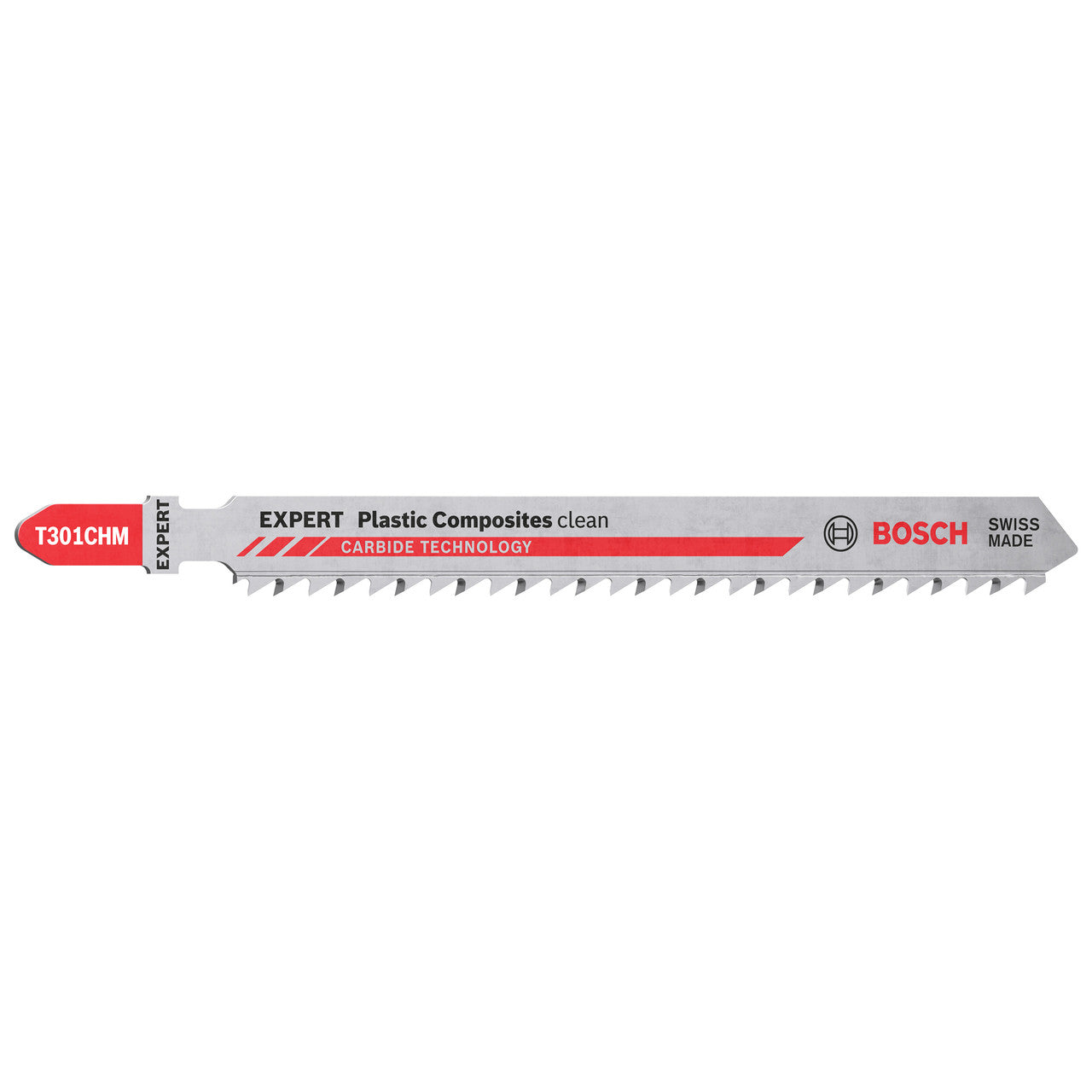 Bosch T301CHM EXPERT ‘Plastic Composites Clean’ Jigsaw Blades (3 Pack)
