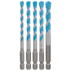Bosch 2608900586 Expert HEX-9 MultiConstruction Drill Bit Set 5.5mm - 8mm (Pack Of 5) 2