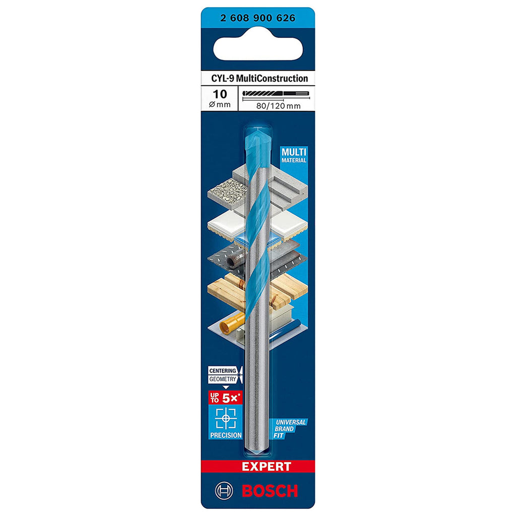 Bosch 2608900626 Expert CYL-9 Multi Construction Drill Bit 10 x 80 x 120mm 2