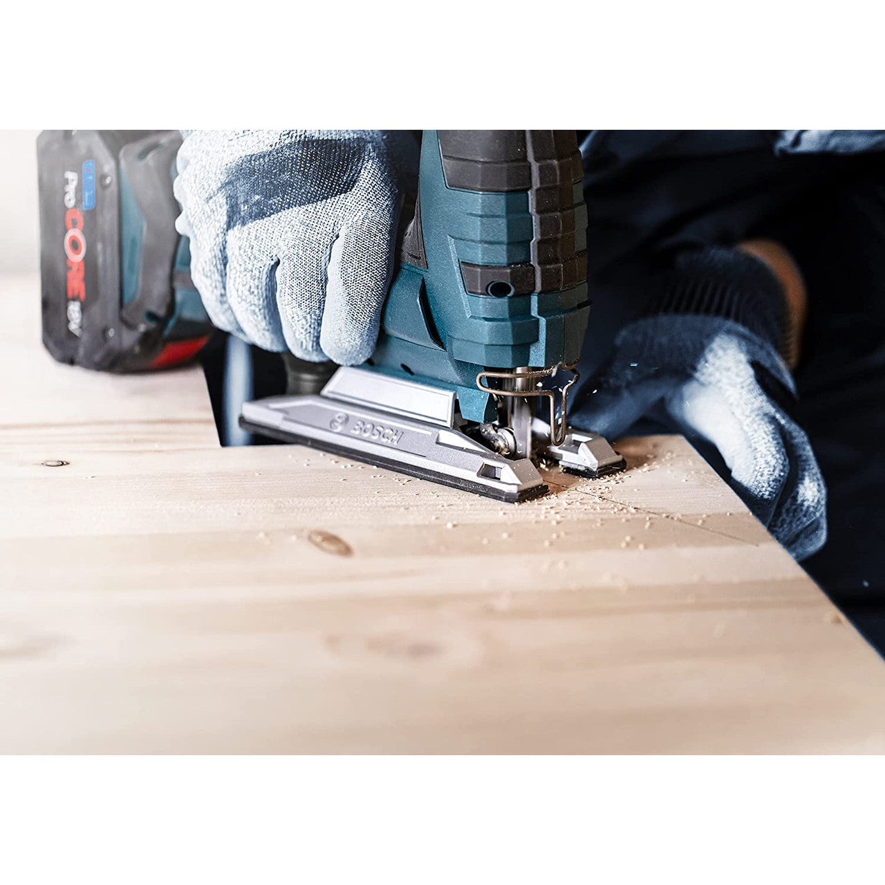 Bosch T308B Expert 'Wood 2-Side Clean' Jigsaw Blades (5 Pack) 5
