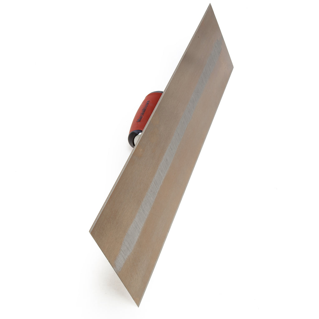 Marshalltown MXS205GD Gold Stainless Steel Finishing Trowel 20 x 5"