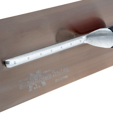 Marshalltown MXS815GD Gold Stainless Steel Finishing Trowel 18 x 5"