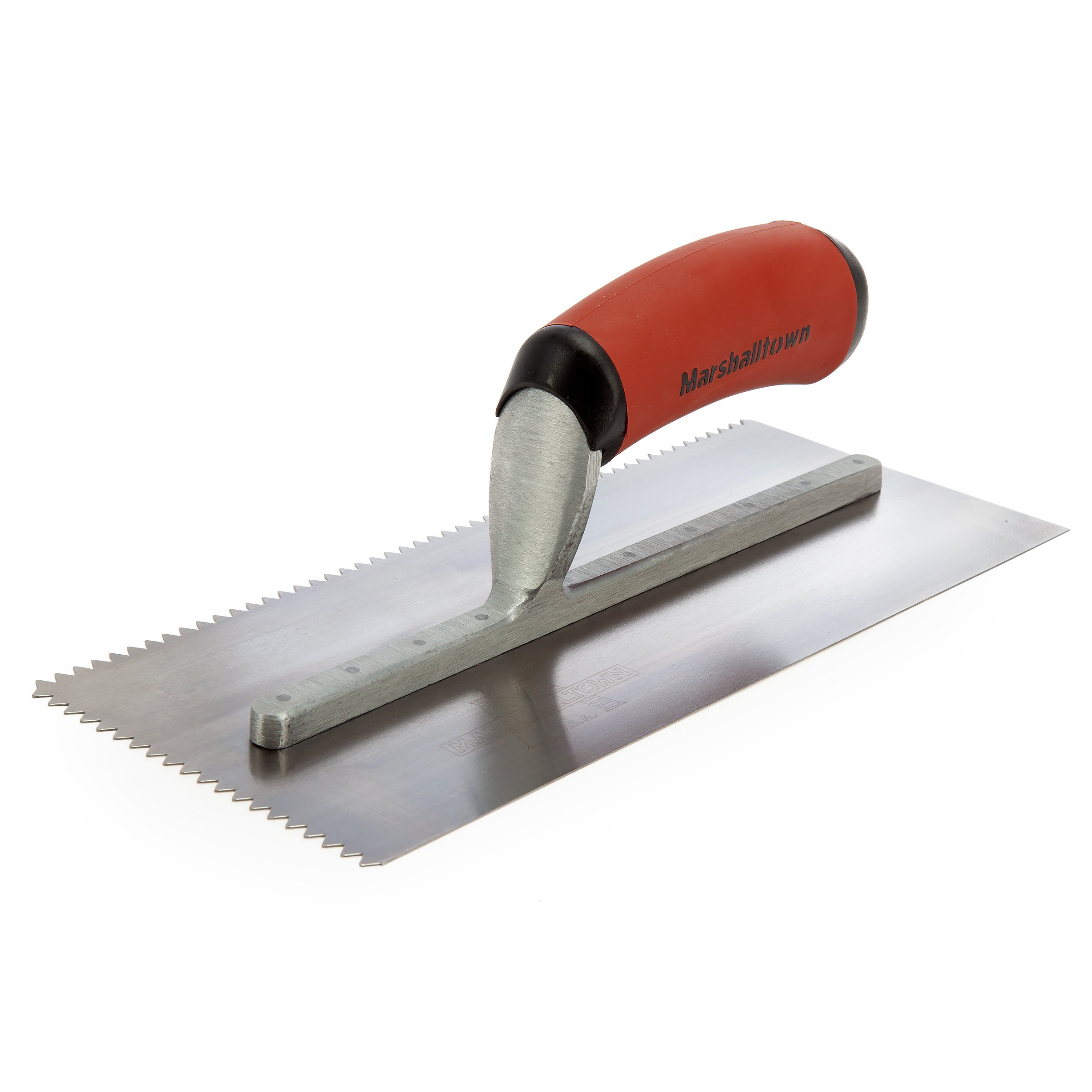 Marshalltown 701SDH V Notched Trowel with Durasoft Handle 11 x 4.5"