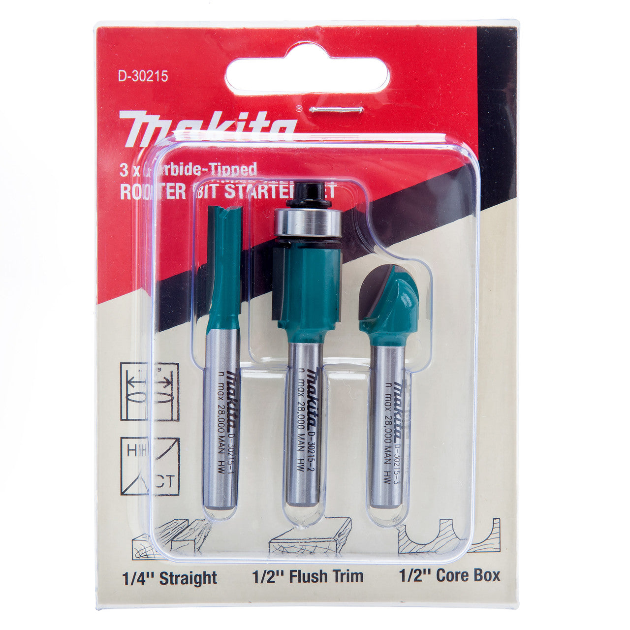 Makita RP0900X 1/4" or 3/8" Plunge Router (240V) 5