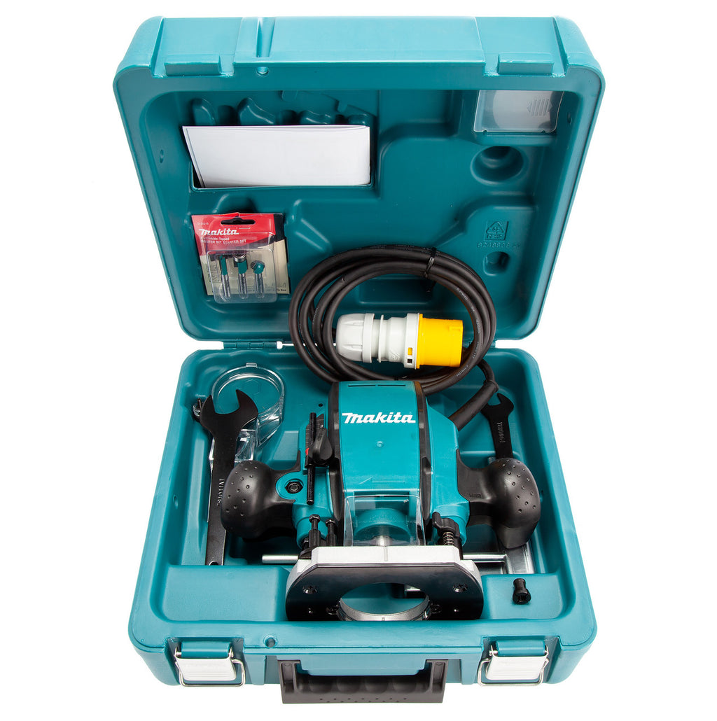 Makita RP0900X 1/4" or 3/8" Plunge Router (110V) 4