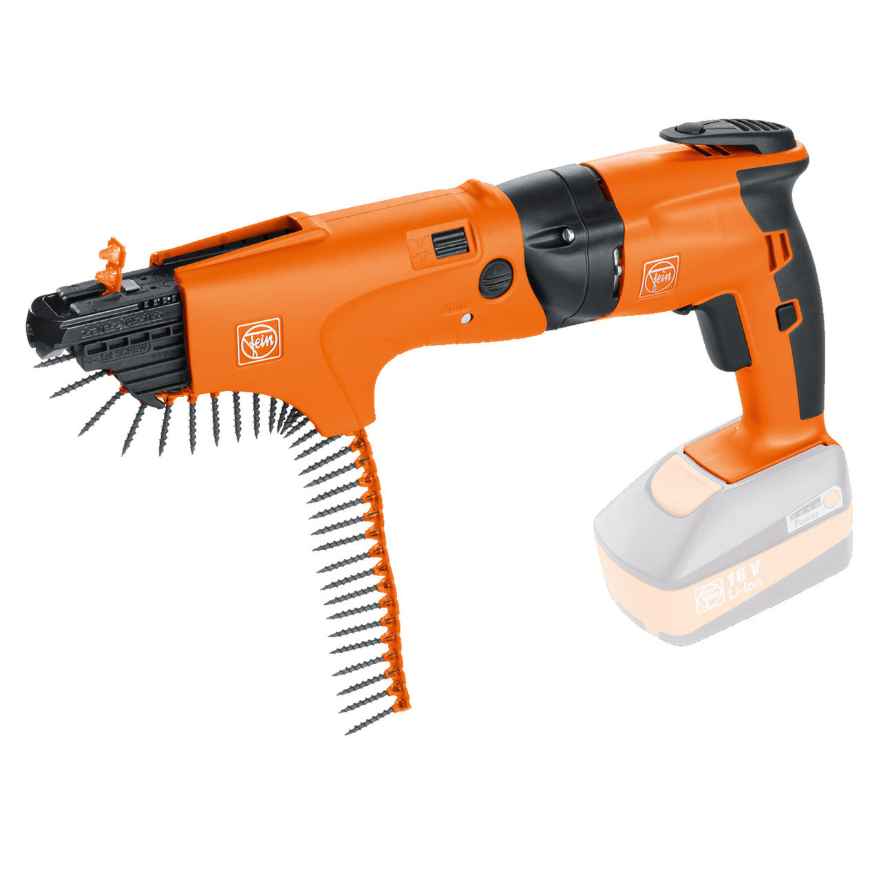 Fein 71131664000 ASCT 18 M 18V SELECT Drywall Screw Gun in Case (Body Only) 4