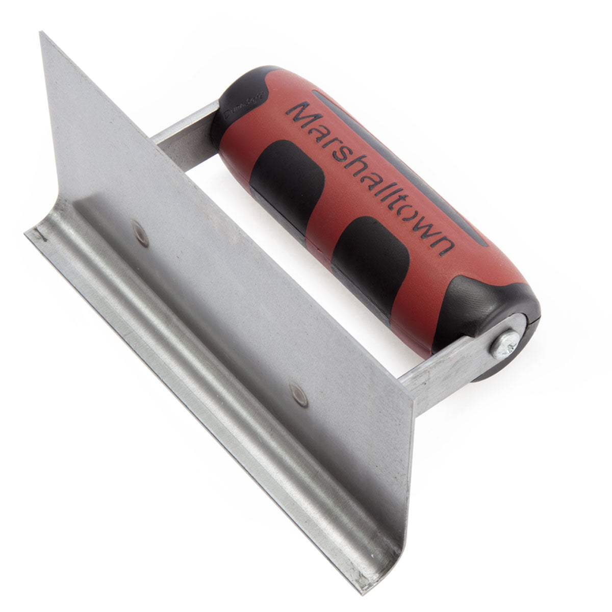 Marshalltown M36D Carbon Steel Edging Trowel with Durasoft Handle 6 x 3"