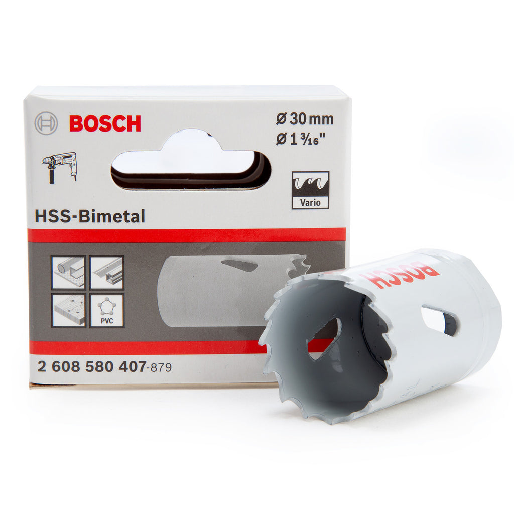 Bosch 2608580407 HSS-Bimetal Hole Saw 1. 3/16in - 30mm Diameter 2