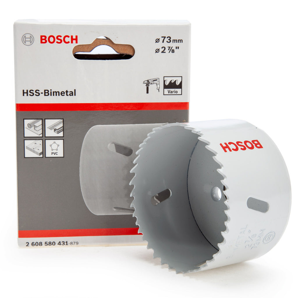Bosch 2608580431 HSS-Bimetal Hole Saw 2. 7/8in - 73mm Diameter 2