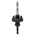 Bosch 2609390587 HSS-G Standard Hole Saw Arbour with 6.35mm Hex Shank 32-76mm