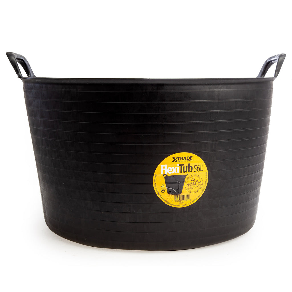 Xtrade X0900040 FlexiTub Black 56L