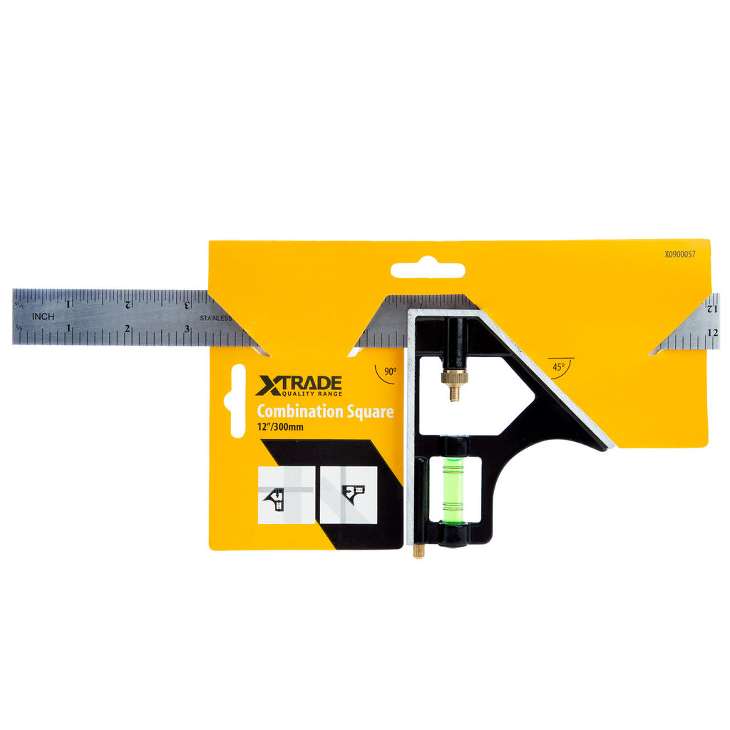 XTrade X0900057 Combination Square 12in / 300mm 2