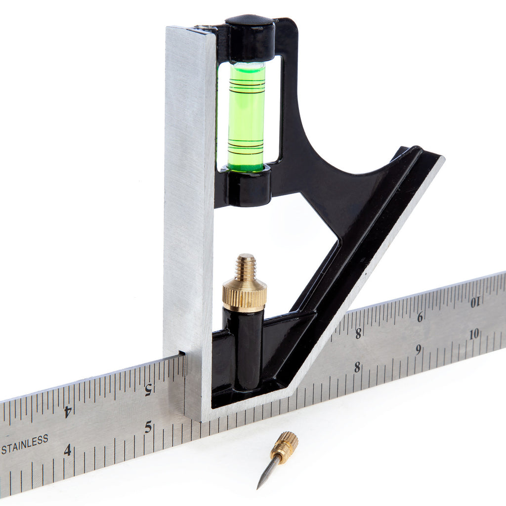 XTrade X0900057 Combination Square 12in / 300mm 4